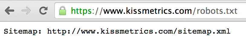 KISSmetrics Robots File