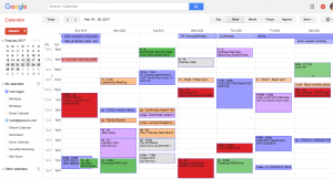 My calendar. This is how I do my own time management, kiddos!