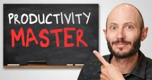 How to Become A PRODUCTIVITY MASTER (& Never Be Lazy Again)